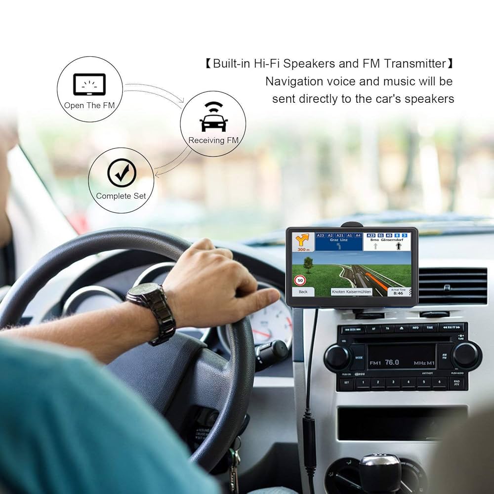 トラック　カーナビ Amazon.co.jp: トラックRV車用GPSナビゲーター、7インチ高精細
